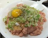 Hình bước làm 1 của món Chả viên sốt Teriyaki