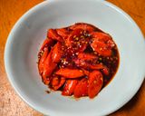 Foto langkah ke 3 dari resep Sosis kecap pedas.