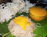 आंब्याचा रस आणि शेवळ्या (ambyacha ras ani sevlya recipe in marathi) रेसिपी स्टेप 4 फोटो 