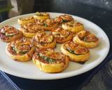 24• Recette Apéro N°1 : Palmier Pesto Rosso au Parmesan et Épinards étape de la recette 6 photo