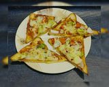 A picture of step 1 of Bread pizza.