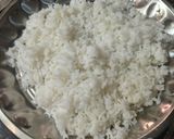 A picture of step 5 of Rice is Nice Mango and Amla Rice with side dish vegetable Avial.