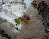 A picture of step 5 of Manchurian Fried Rice.