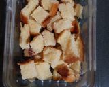 Foto langkah ke 3 dari resep Puding Roti Durian.