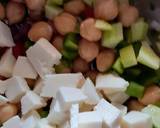 Cottage cheese Chick pea bowl recipe step 1 photo