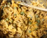 A picture of step 3 of Cheesy Chicken Noodle Casserole.