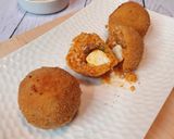 Une image de l'étape 7 de Arancine di riso / boulettes de riz farcies et croustillantes.