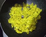 A picture of step 2 of Aloo matar paratha.