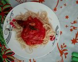 Foto del paso 4 de la receta: Fideos con salsa a mi manera