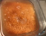 Une image de l'étape 3 de Riz moulé à la pêche, vin blanc et curcuma.