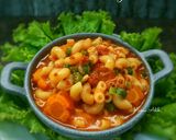 Foto langkah ke 3 dari resep Sup makaroni Bolognaise.