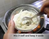 A picture of step 9 of Samak rice upma.