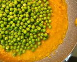 A picture of step 2 of Gnocchi with Peas and Pumpkin.
