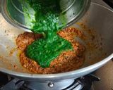 A picture of step 14 of Dhaba Style Palak Paneer.