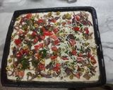 Une image de l'étape 6 de Cake salé aux légumes.
