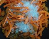 A picture of step 4 of Afghani pulao.