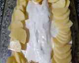 Foto del paso 1 de la receta: Pescado con crema, papas y queso sardo al curry