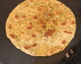 A picture of step 3 of Leftover dal palak thepla.