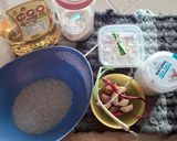 Foto langkah ke 1 dari resep Nasi Gurih Cabai Garam.