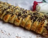 Foto langkah ke 7 dari resep Choco banana strudel homemade.