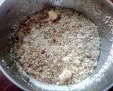 A picture of step 2 of Banana Peanuts Rabdi.