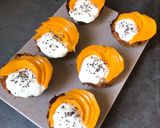 Hình bước làm 5 của món Eatclean/ Tart Yến Mạch, Sữa Chua và Xoài