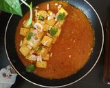 पनीर कैसियु ग्रेवी (paneer cashew gravy recipe in hindi) रेसिपी चरण 3 फोटो