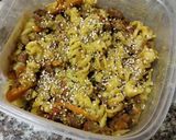 Foto del paso 3 de la receta: Pasta con aduki y verduras salteadas :)