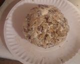 A picture of step 4 of Blue Cheeseball.