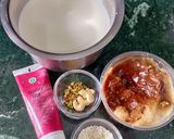 A picture of step 1 of Govindbhog kheer/Rice Pudding.