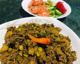 A picture of step 10 of Sohanjana ke phool.