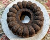 Foto langkah ke 6 dari resep Bolu Ketan Item isi Keju Lumer.