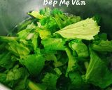 Hình bước làm 3 của món Canh cải xanh nấu tôm