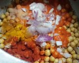 A picture of step 1 of Dried Yellow Peas Ghugni or Curry.