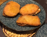 Foto del paso 3 de la receta: Libritos de lomo en adobo rellenos de queso y pavo