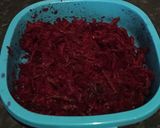 A picture of step 1 of Beetroot sweet.