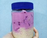 Foto langkah ke 4 dari resep Dragon Fruit Overnight Oats.