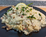 Foto del paso 6 de la receta: Risotto al limón 🍋 con champiñones y bacon 🍴