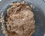 A picture of step 1 of Quinoa poha.