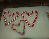 Φωτογραφία βήματος 1 της συνταγής Καρδιές candy cane