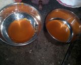 A picture of step 4 of Eggless pudding a healthy dessert.