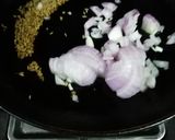 A picture of step 2 of Palak puri with raw banana Tikki masala.