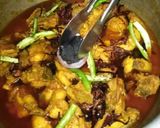 A picture of step 12 of Tikka biryani.