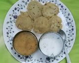 व्रत के चावलों की पूरी और रसेदार आलू की सब्जी रेसिपी चरण 8 फोटो