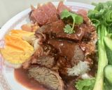 รูปขั้นตอนการทำที่ 4 ของ ข้าวเนื้อแดง
