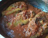 Foto del paso 7 de la receta: Berenjenas en salsa de tomate y papas con finas hierbas🤔🍲🍱