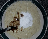 Foto del paso 5 de la receta: Budín de banana y pera súper húmedo (sin harina)