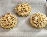 A picture of step 14 of Crispy Cheesy Paneer Tikka Disc.