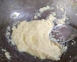 A picture of step 1 of Suji ka halwa.