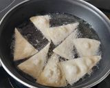 A picture of step 2 of Aztec Soup or Mexican Tortilla Soup -with Tortilla Chips-.